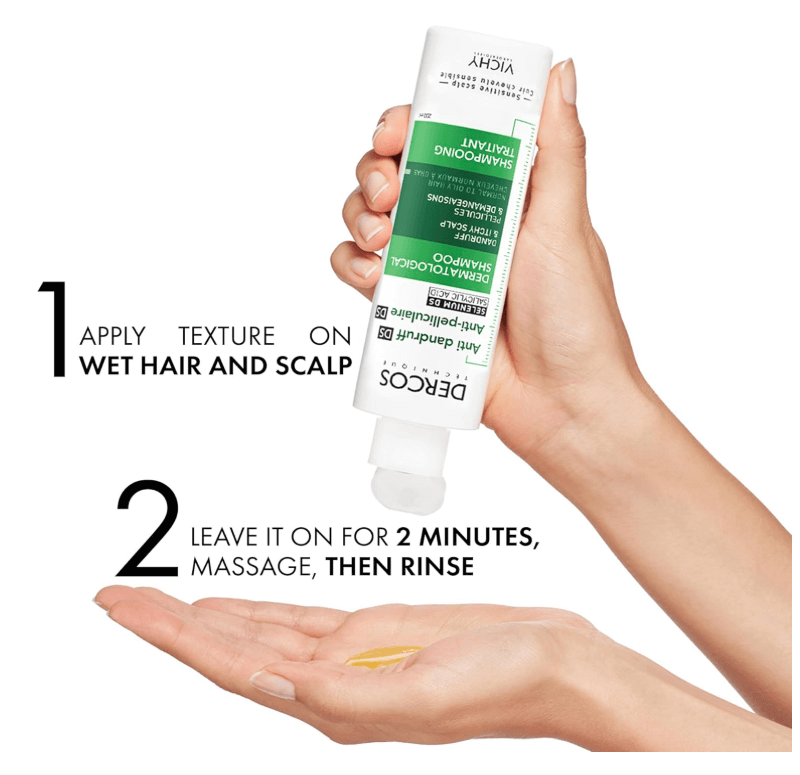 فيشي شامبو ديركوس مضاد للقشرة للشعر الدهني 200 مل