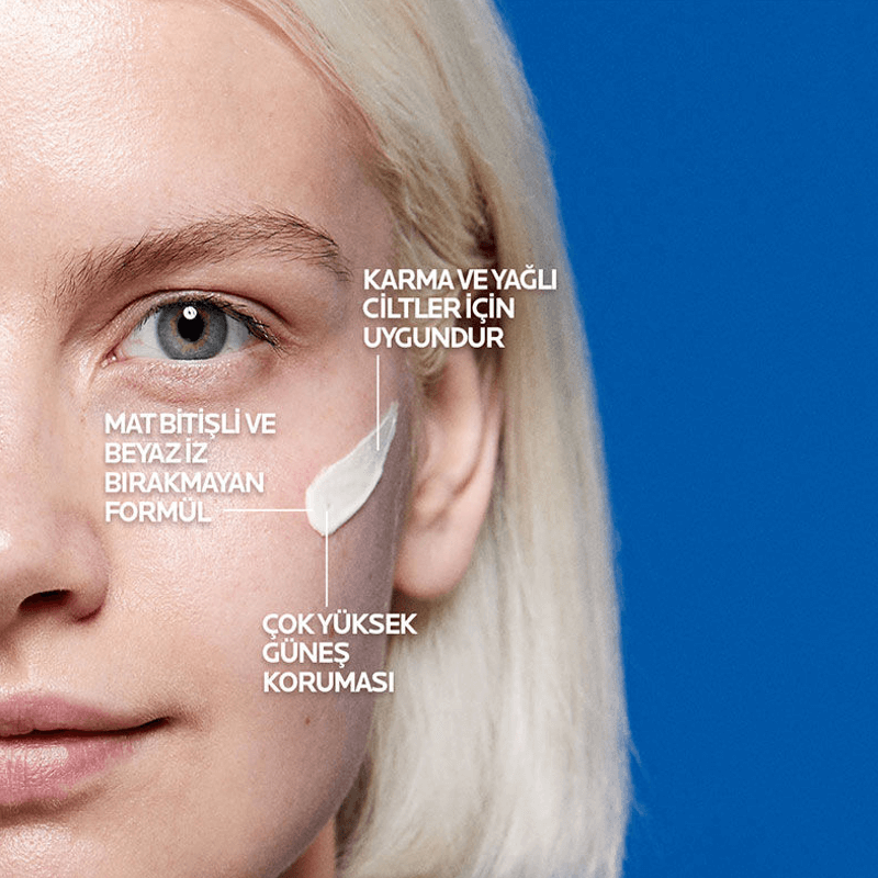 لاروش بوزيه أنثيليوس كريم جل للتحكم بالدهون بمعامل حماية من الشمس50+‏ 50 مل