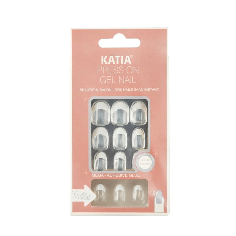 كاتيا نيلز أوفال فرينش شفافة - OK30