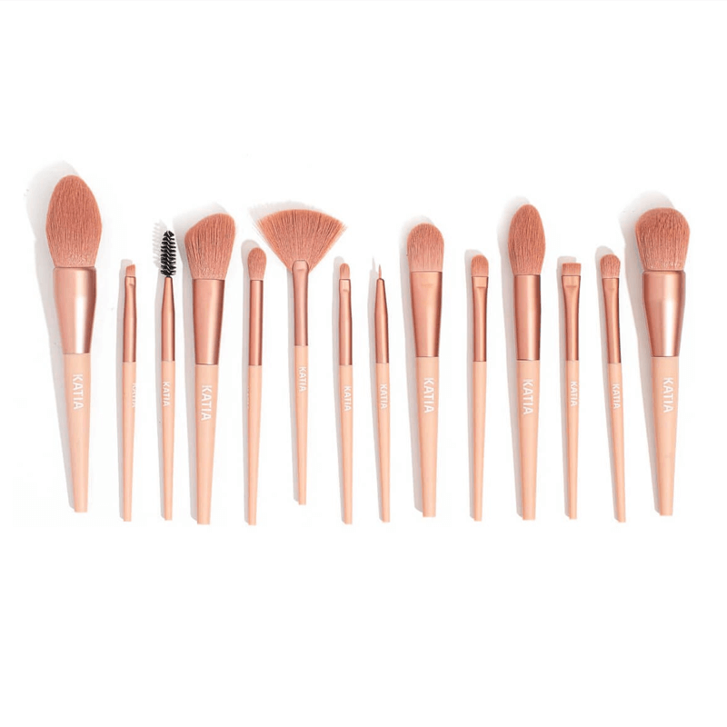 كاتيا مجموعة فرش مكياج - 12 قطعة