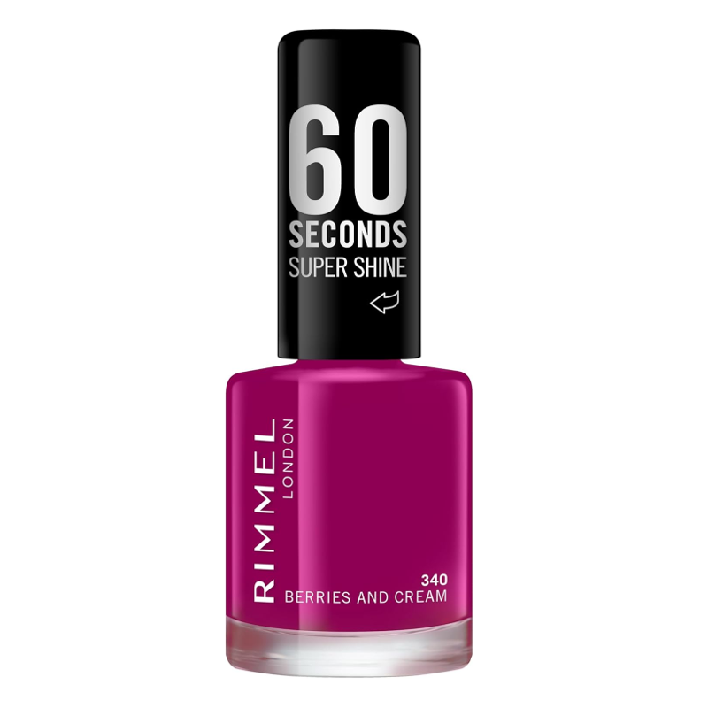 ريميل طلاء أظافر 60 ثانية رقم 340 بيريز آند كريم