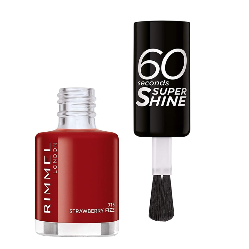ريميل طلاء أظافر 60 ثانية رقم 713 ستروبيري فيز