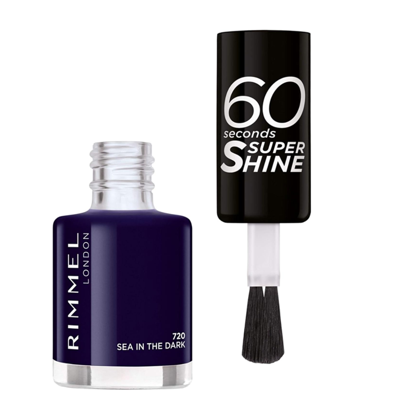 ريميل طلاء أظافر 60 ثانية رقم 720 سي إن ذا دارك