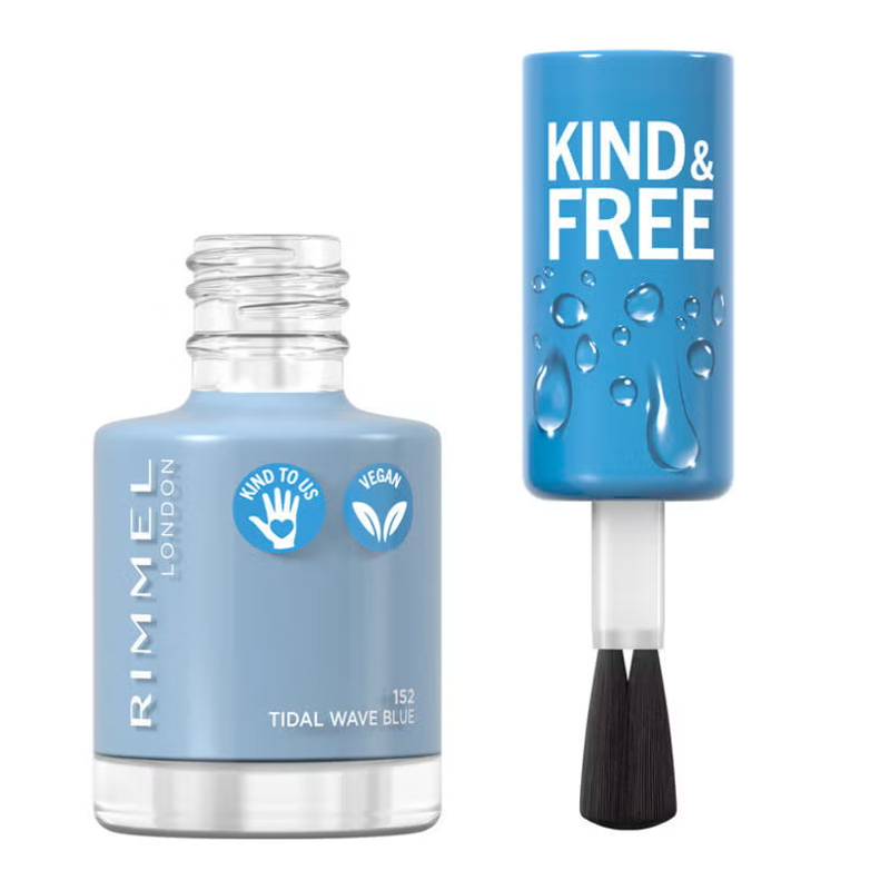 ريميل كايند أند فري طلاء أظافر 152 تايدال ويف بلو