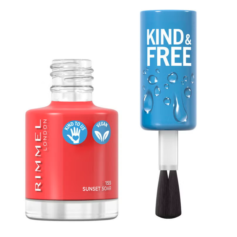 ريميل كايند أند فري طلاء أظافر 155 سانسيت سور