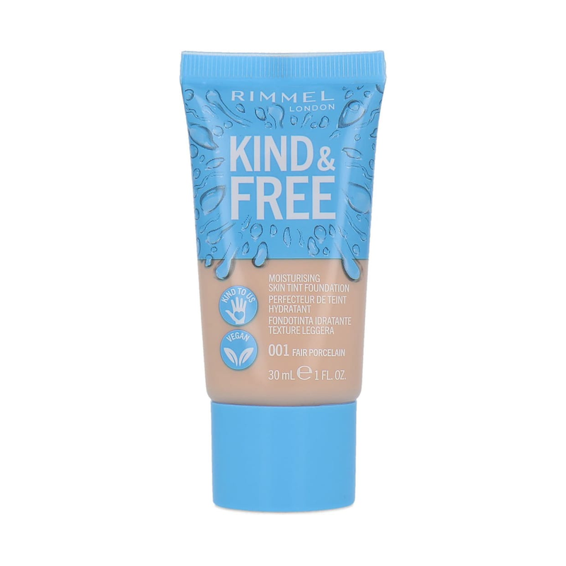 ريميل كايند أند فري كريم أساس 001 فاتح بورسلين