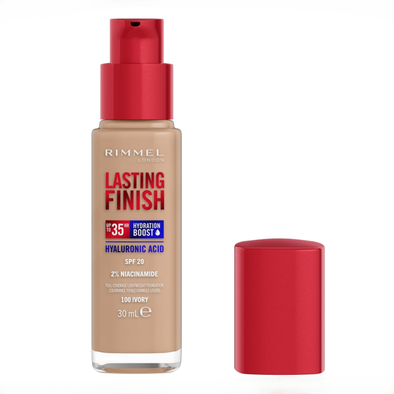 ريميل لندن فاونديشن كامل التغطية خفيف الوزن 100 عاجي