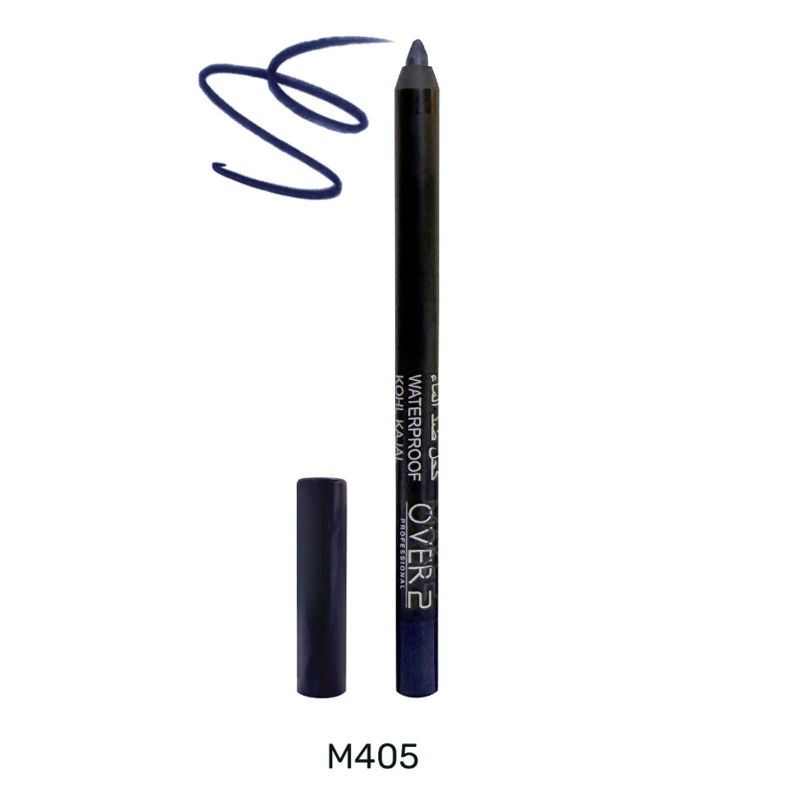 ميك أوفر 22 كحل مقاوم للماء أزرق داكن - M405