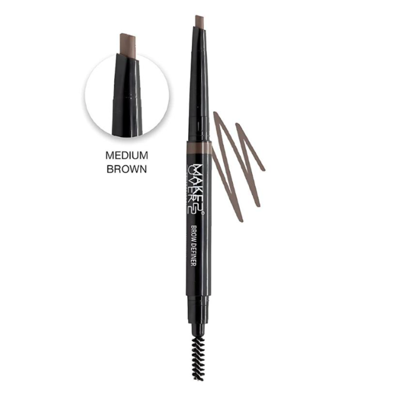 ميك أوفر 22 قلم تحديد الحواجب ميديوم براون EP003