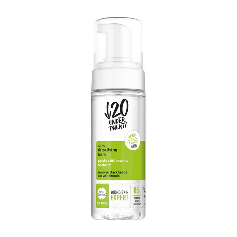 أندر توينتي رغوة تنظيف ديتوكس مضادة لحب الشباب