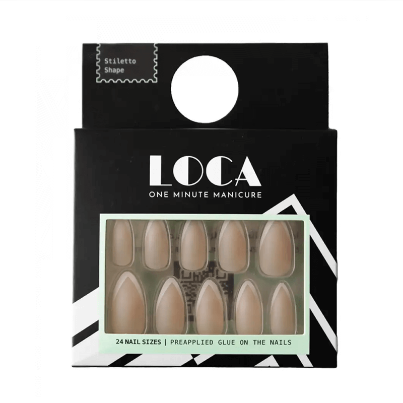 لوكا أظافر فرينش ستيلتو رقم 15