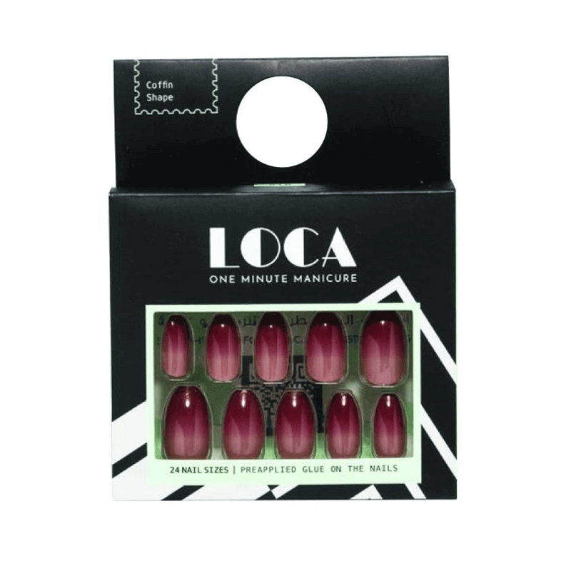 لوكا أظافر أومبري شكل كوفن (18)