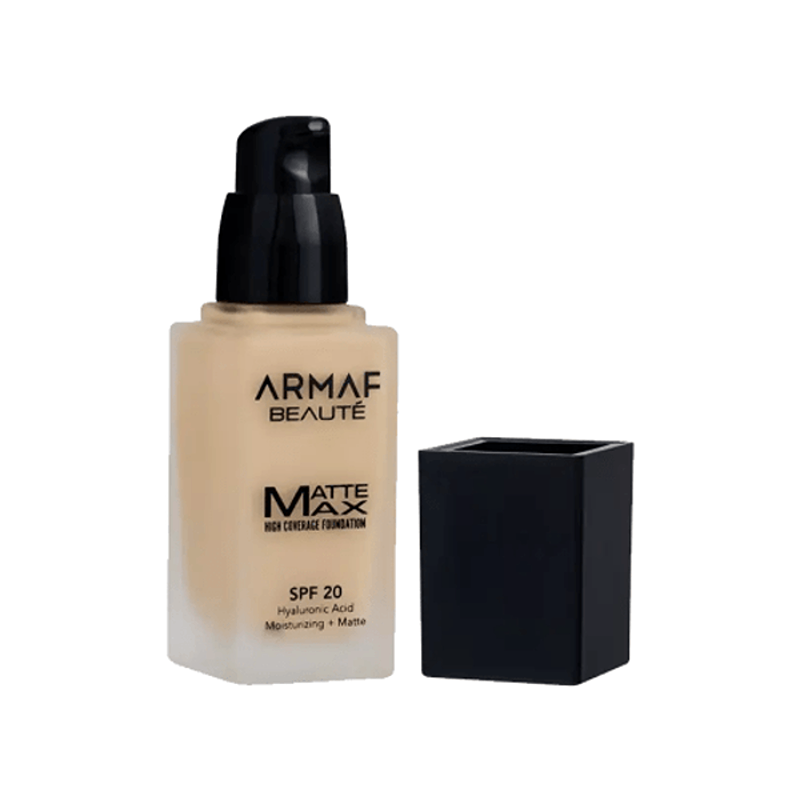أرماف بيوتي مات ماكس فاونديشن عالي التغطية بمعامل حماية من الشمس 20 - بورسلين 01