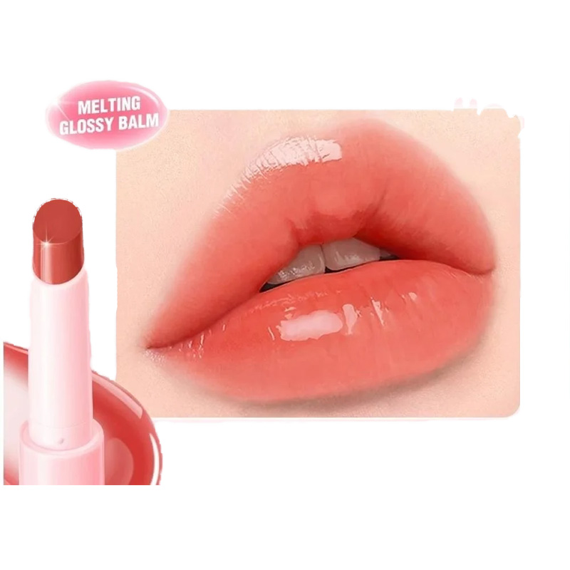 بينك فلاش جلوس + بلسم مرطب (بيتش صودا PK01)