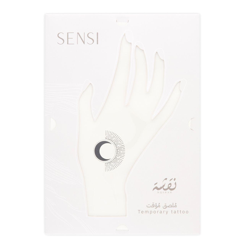 سنسى نقشة حنة تاتو مؤقت #14 بني