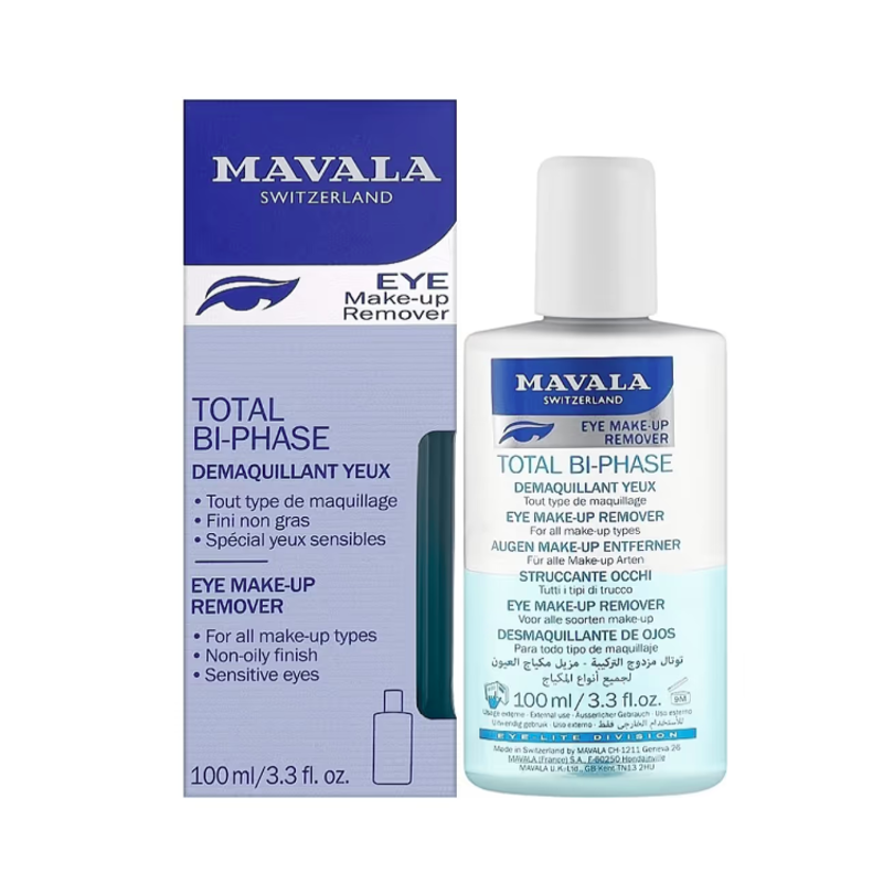 مافالا ثنائي المفعول مزيل مكياج العين