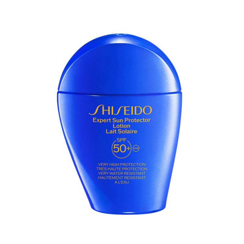 شيسيدو لوشن واقي شمس إكسبيرت بعامل حماية من الشمس 50+ للوجه والجسم