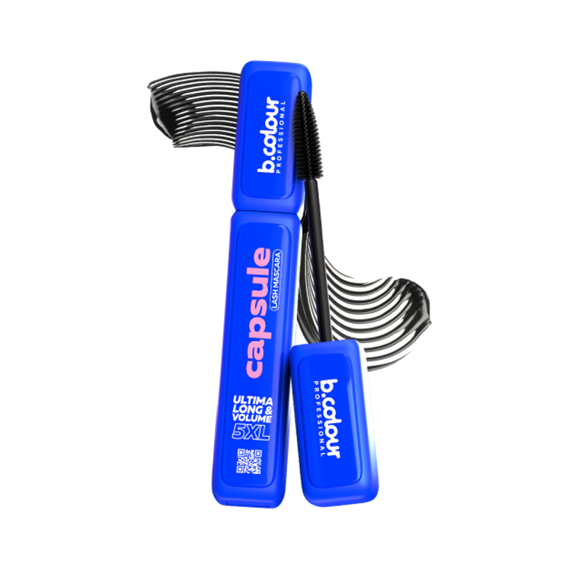 بي كولور برو كبسول ماسكارا سوبرستاي بلاك 01 5XL فوليم