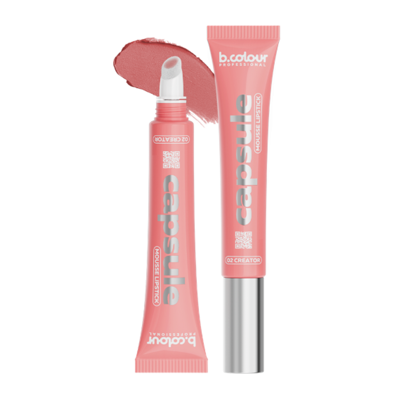 بي كولور برو كبسول أحمر شفاه موس مرطب 02 كرييتور، 12 مل