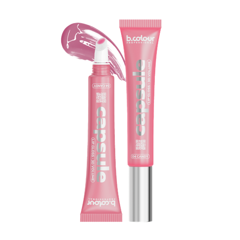 بي كولور برو كبسول ملمع شفاه بتأثير المرآة 3D 04 كاندي، 12 مل