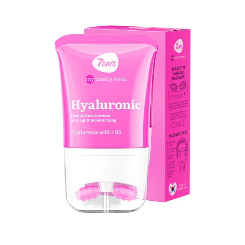 ماي بيوتي ويك مركز ترطيب وشد الرقبة بحمض الهيالورونيك 1% + فيتامين بي 3 – 80 مل