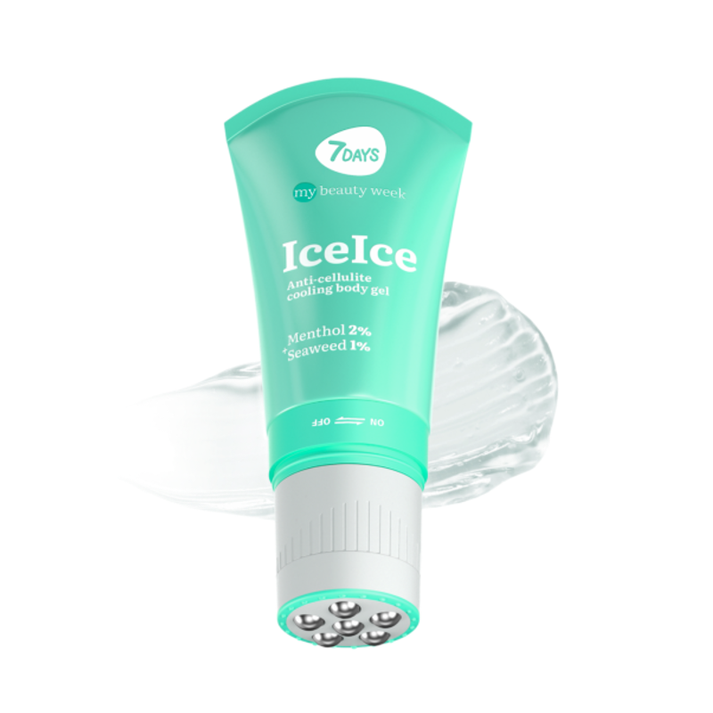 ماي بيوتي ويك جل تبريد الجسم المضاد للسيلوليت بالمنثول 2% والأعشاب البحرية 1% – 130 مل