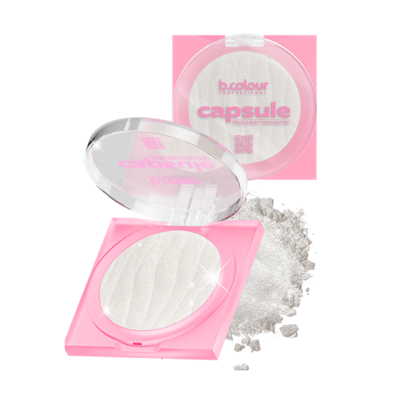 بي كولور برو كبسول هايلايتر للوجه والجسم 02 ميلكي واي، 8 جم