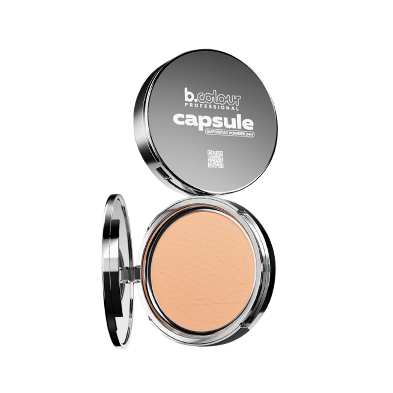 بي كولور برو كبسول بودرة الوجه المثبتة سوبرستاي 24 ساعة جولدن 05