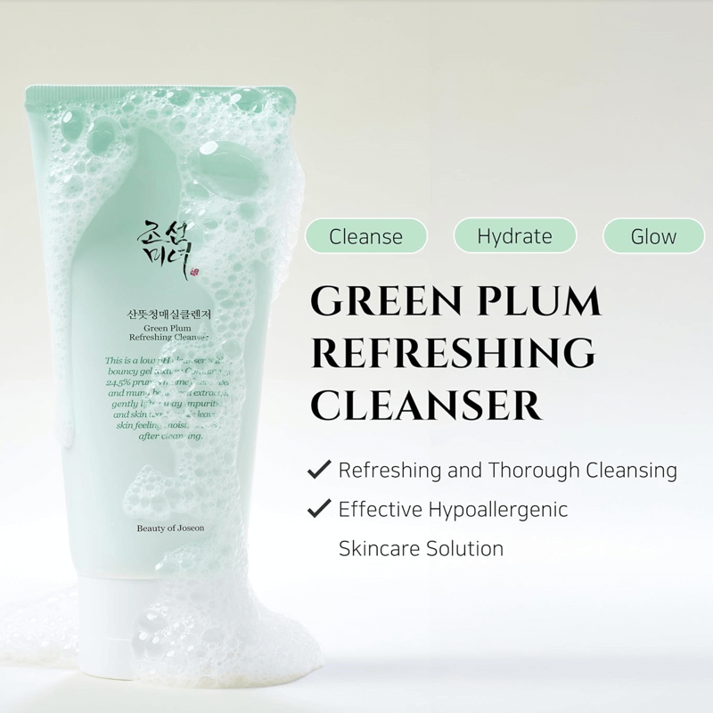 بيوتي أوف جوسون منظف البرقوق الأخضر المنعش 100 مل