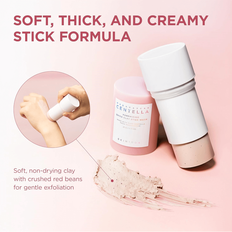 سكين1004 سنتيلا بورمايزنج ماسك طيني سريع على شكل ستيك 27 جم