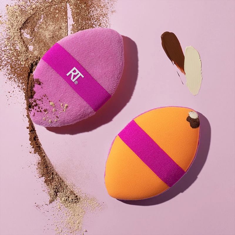 REAL TECHNIQUE Miracle 2-In-1 Powder Puff Duo