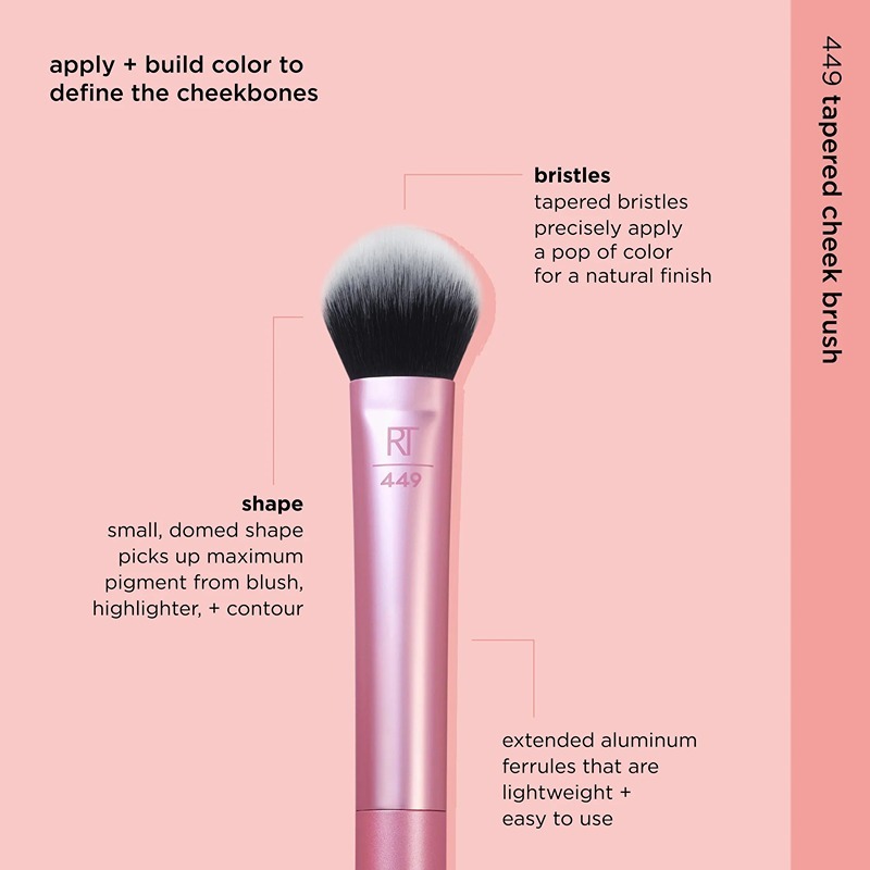 REAL TECHNIQUE TapeRed Cheek Brush