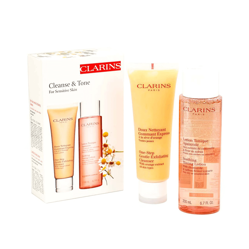 كلارنس طقم تنظيف عرض المجموعة الخامسة (بشرة حساسة)